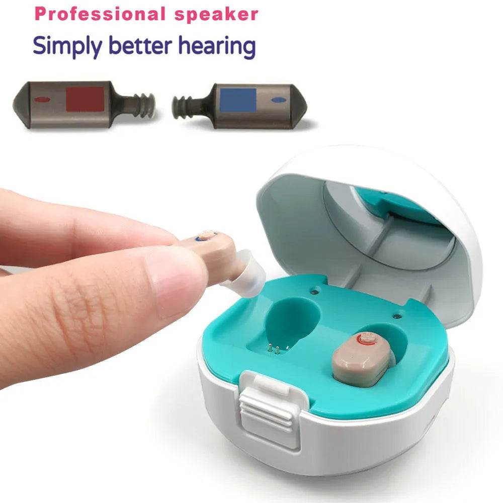 Rechargeable invisible hearing aid - discount hearing solutions
