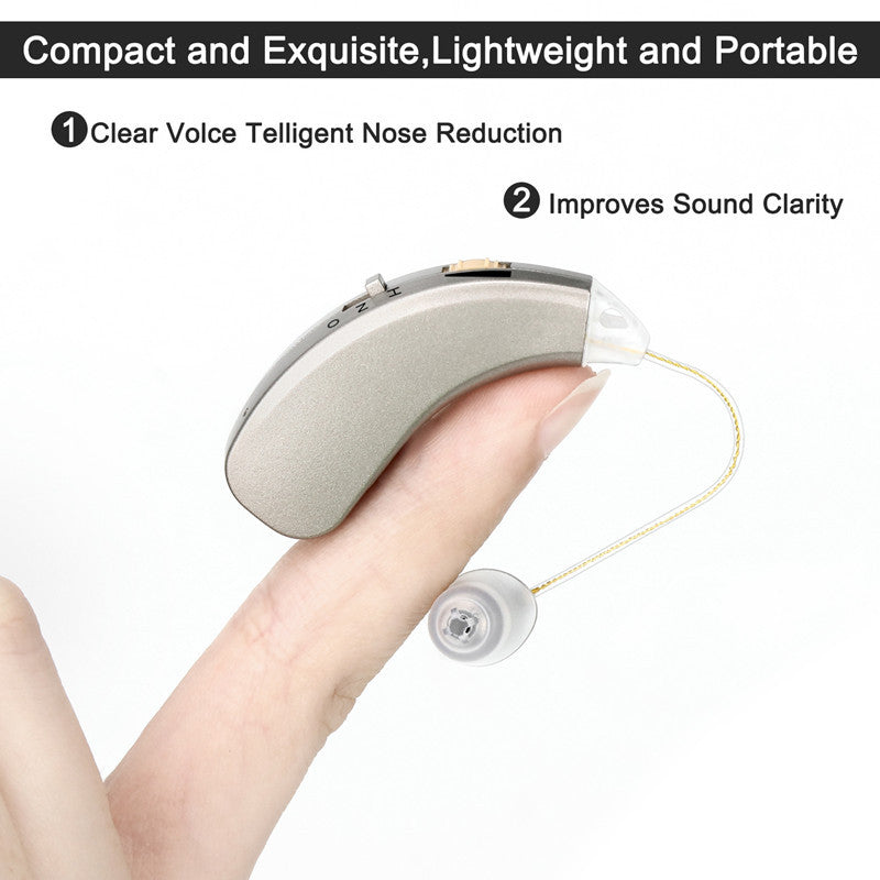 Rechargeable BTE Hearing Aids for Seniors