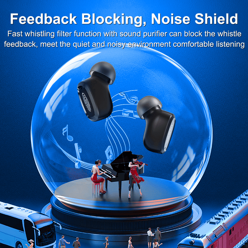 PSIA006A 16 Channel Noise Reduction Hearing Aid Professional Audio Hearing Aid Noise Reduction Hear-1