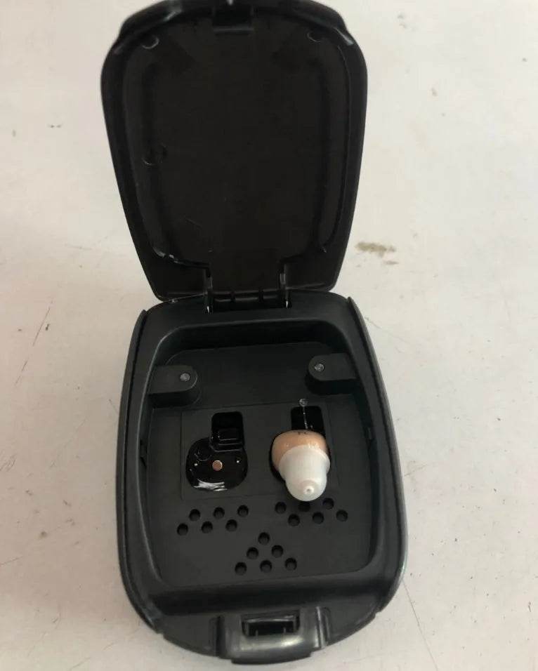 Rechargeable Hearing Aid CIC (completely In-Ear Canal) - discount hearing solutions