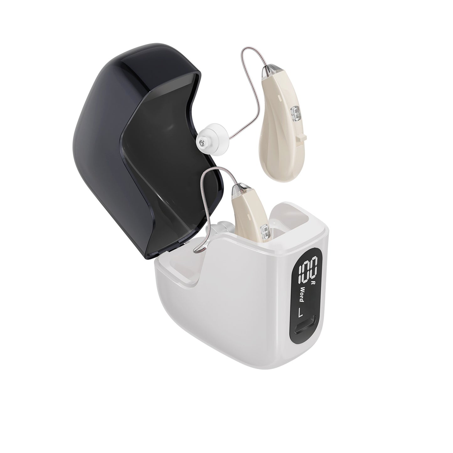 Over-the Ear Hearing Aid rechargeable