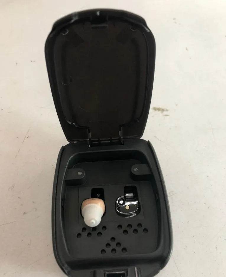 Rechargeable Hearing Aid CIC (completely In-Ear Canal) - discount hearing solutions