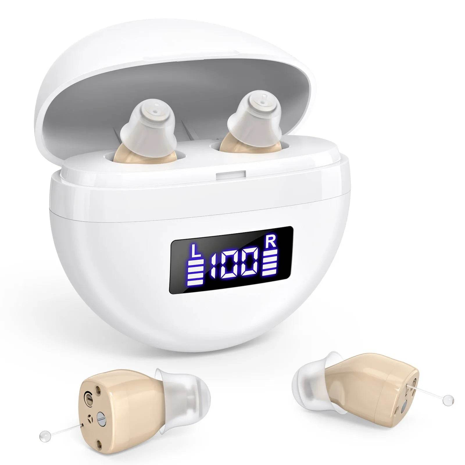 Rechargeable Noise Reducing Hearing aids - discount hearing solutions