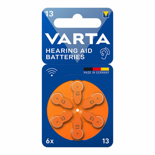 Hearing aid battery Varta Hearing Aid 13 6 Units-0