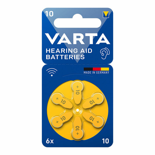 Hearing aid battery Varta Hearing Aid 10 PR70 6 Units-0