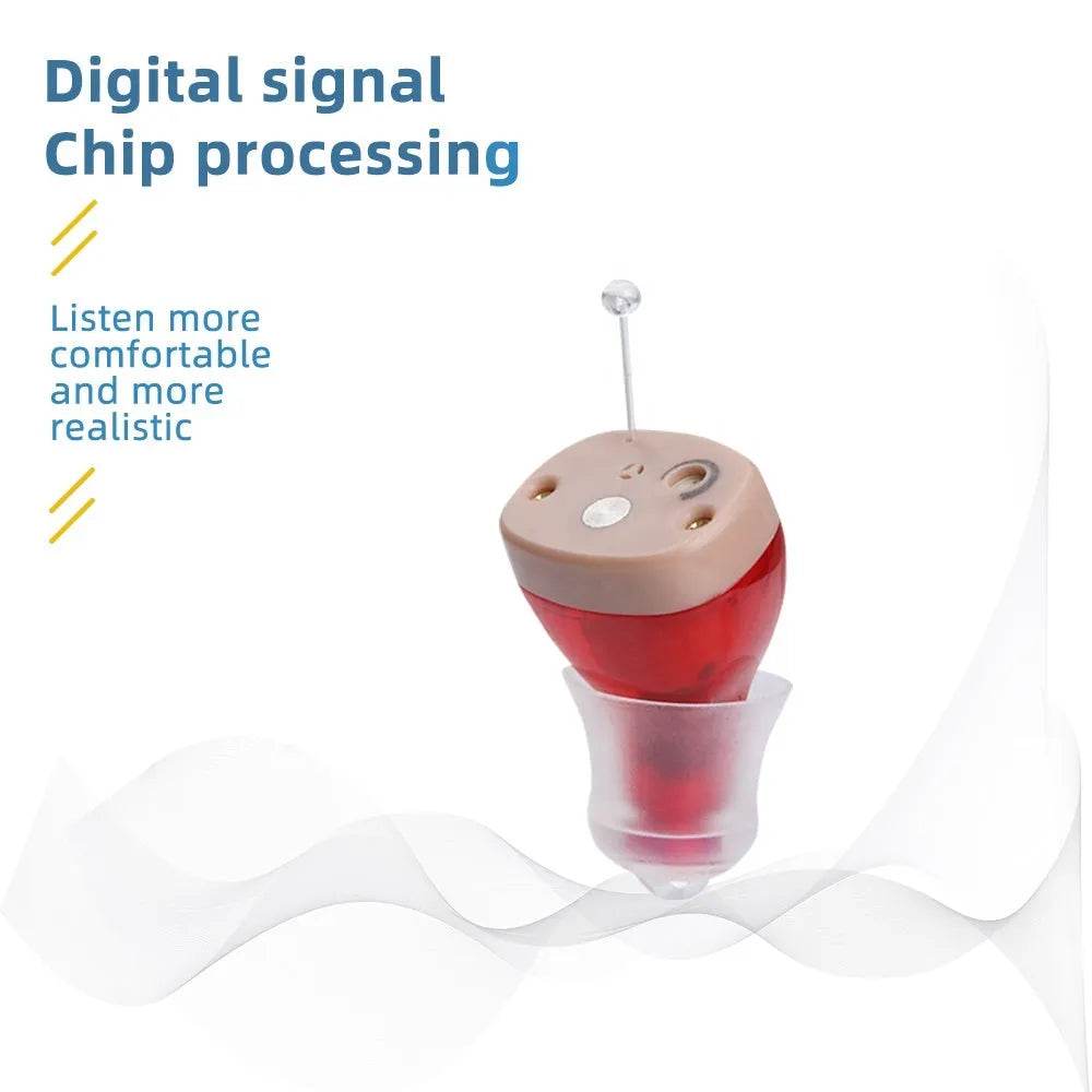 Rechargeable Intelligent New Style Hearing Aid CIC Hearing Aid - discount hearing solutions