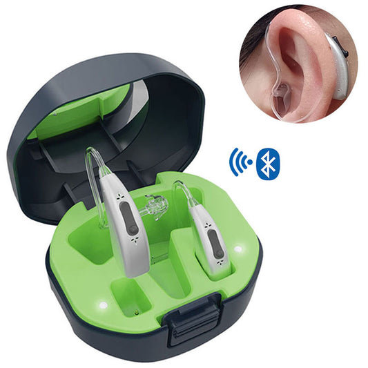 TWS Bluetooth Smart Digital Magnetic Rechargeable Sound Amplifying Hearing Aid